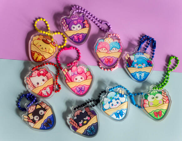 Mini key charms