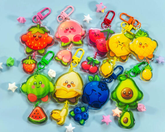 Fruit Keychains