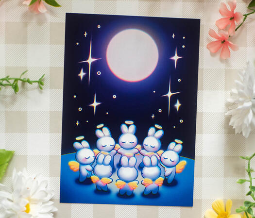 postcard print